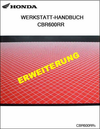 WERKSTATTHANDBUCH CBR600RR5 ERW.