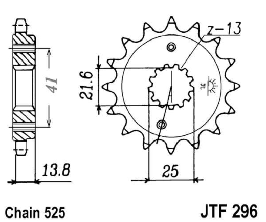 RITZEL 15Z,TEILUNG 525