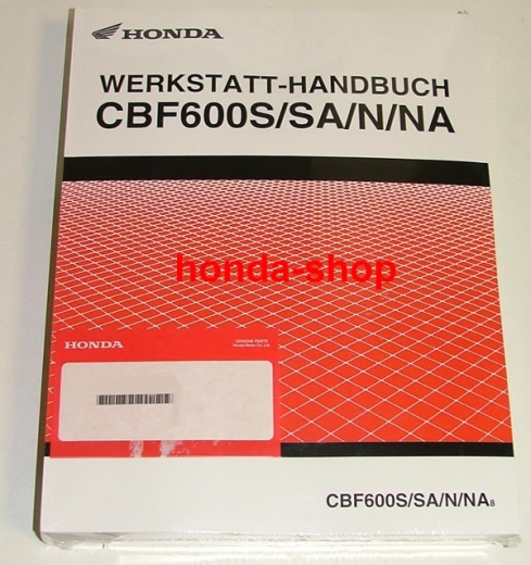 WERKSTATTHANDBUCH CBF600 2008-